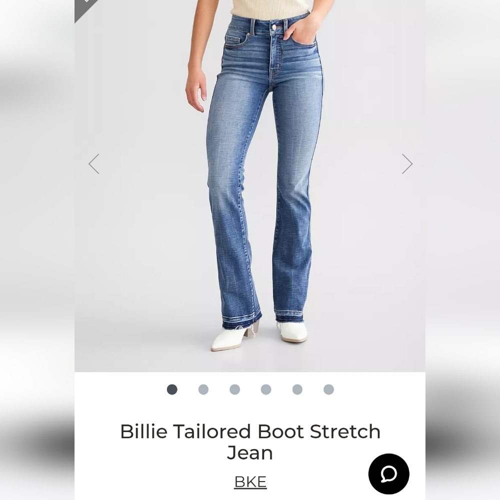 NWOT BKE Bootcut jeans